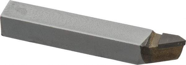 Made in USA - 3/8 x 3/8" Shank, Offset Threading Single Point Tool Bit - ER-6, Grade C2 - Exact Tool & Supply