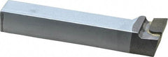 Made in USA - 5/8 x 5/8" Shank, Offset End Cutting Single Point Tool Bit - FR-10, Grade C2 - Exact Tool & Supply