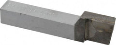 Made in USA - 5/8 x 5/8" Shank, Offset Side Cutting Single Point Tool Bit - GR-10, Grade C2 - Exact Tool & Supply