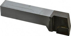 Made in USA - 3/4 x 3/4" Shank, Offset Side Cutting Single Point Tool Bit - GL-12, Grade C2 - Exact Tool & Supply