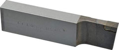 Made in USA - 1-1/4 x 5/8" Shank, Cutoff & Grooving Single Point Tool Bit - CT-130(556), Grade C2 - Exact Tool & Supply