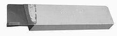 Made in USA - 1 x 1/2" Shank, Cutoff & Grooving Single Point Tool Bit - CT-120(445), Grade K68 - Exact Tool & Supply