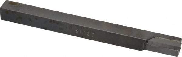 Made in USA - 1/2 x 1/2" Shank, Turning Single Point Tool Bit - SA-12T, Grade C2 - Exact Tool & Supply