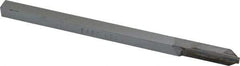 Made in USA - 5/16 x 5/16" Shank, Forming Single Point Tool Bit - SA-8C, Grade C2 - Exact Tool & Supply
