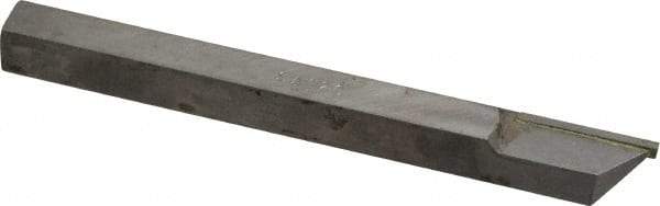 Made in USA - 1/2 x 1/2" Shank, Cutoff & Grooving Single Point Tool Bit - SA-12C, Grade C2 - Exact Tool & Supply