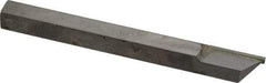 Made in USA - 1/2 x 1/2" Shank, Cutoff & Grooving Single Point Tool Bit - SA-12C, Grade C2 - Exact Tool & Supply