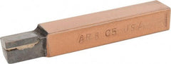 Made in USA - 1/2 x 1/2" Shank, Square Shoulder Turning Single Point Tool Bit - AR-8, Grade C5 - Exact Tool & Supply