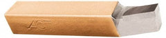 Made in USA - 7/16 x 7/16" Shank, Lead Angle Turning Single Point Tool Bit - BL-7, Grade C5 - Exact Tool & Supply