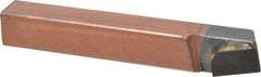Made in USA - 1/2 x 1/2" Shank, Lead Angle Turning Single Point Tool Bit - BL-8, Grade C5 - Exact Tool & Supply