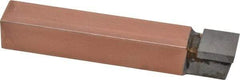 Made in USA - 5/8 x 5/8" Shank, Square Nose Single Point Tool Bit - C-10, Grade C5 - Exact Tool & Supply