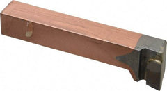 Made in USA - 5/8 x 5/8" Shank, Offset End Cutting Single Point Tool Bit - FL-10, Grade C5 - Exact Tool & Supply