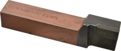 Made in USA - 3/4 x 3/4" Shank, Offset Side Cutting Single Point Tool Bit - GR-12, Grade C5 - Exact Tool & Supply