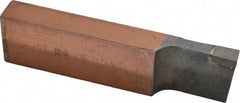 Made in USA - 1-1/4 x 5/8" Shank, Cutoff & Grooving Single Point Tool Bit - CT-130(556), Grade C5 - Exact Tool & Supply