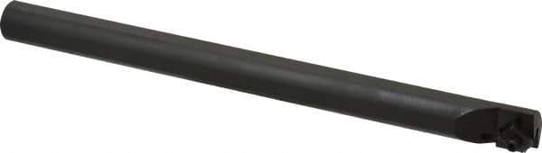 Tool-Flo - Internal Thread, Left Hand Cut, 3/4" Shank Width x 3/4" Shank Height Indexable Threading Toolholder - 10" OAL, FL 2R Insert Compatibility, A12 Toolholder, Series Flo-Lock - Exact Tool & Supply
