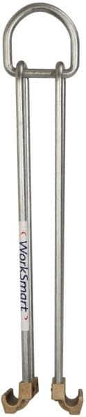 Value Collection - 750 Lb Load Capacity, 750 Gal Horizontal Drum Sling - Brass Wheels - Exact Tool & Supply
