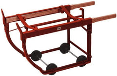 Value Collection - 1,000 Lb Load Capacity, 15, 30 & 55 Gal Drum Cradle - 20-1/2" High - Exact Tool & Supply