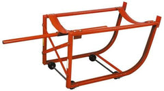 Value Collection - 600 Lb Load Capacity, Tilting Drum Cradle - 19-1/2" Wide x 21" High - Exact Tool & Supply