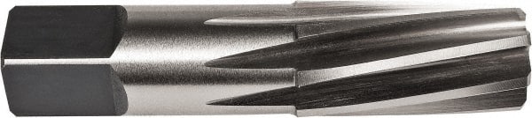 Union Butterfield - 1" Pipe, 1.212" Diam, 1.103" Small End Diam, 1-1/8" Straight Shank, 1-3/4" Flute, Taper Pipe Reamer - Exact Tool & Supply