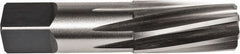 Union Butterfield - 1" Pipe, 1.212" Diam, 1.103" Small End Diam, 1-1/8" Straight Shank, 1-3/4" Flute, Taper Pipe Reamer - Exact Tool & Supply