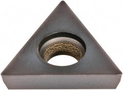 Kennametal - TPGW215 MT Grade KB1630 PCBN Turning Insert - Uncoated, 60° Triangle, 1/4" Inscr Circle, 3/32" Thick, 1/64" Corner Radius - Exact Tool & Supply