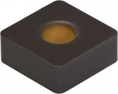 Kennametal - SNGA433 T0420 Grade KYS25 Ceramic Turning Insert - Uncoated, 90° Square, 1/2" Inscr Circle, 3/16" Thick, 3/64" Corner Radius - Exact Tool & Supply