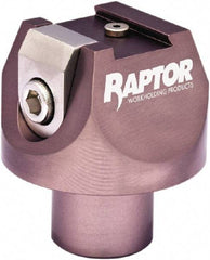 Raptor Workholding - 3/4" Jaw Width, 1-1/2" High Dovetail Vise - For Use with 4 & 5 Axis Workholding Systems - Exact Tool & Supply