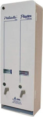 Value Collection - 19 Sanitary Napkin Capacity, 26 Tampon Capacity, Feminine Hygiene Product Dispenser - 10-5/8 Inch Wide x 5-5/8 Inch Deep x 30-1/2 Inch High - Exact Tool & Supply