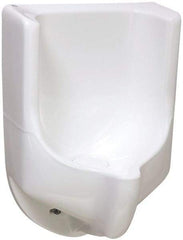 Waterless - White Waterless Urinal - 28" High x 18" Wide x 14" Deep - Exact Tool & Supply