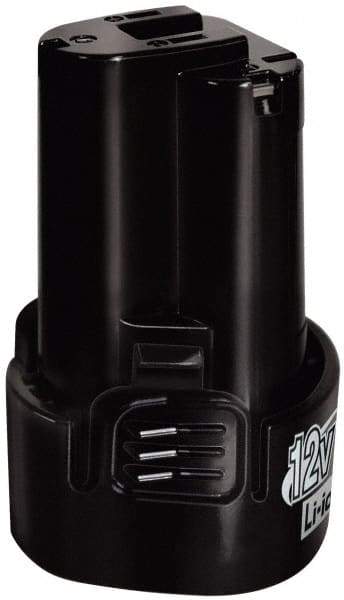Makita - 12 Volt Lithium-Ion Power Tool Battery - 1.3 Ahr Capacity, 50 min Charge Time, Series LXT - Exact Tool & Supply