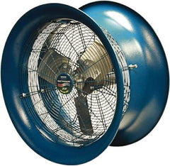 Patterson Fan - 22" Blade, 1/2 hp, 5,570 CFM, Industrial Circulation Fan - Suspension, 115 AC Volts, 6 Amps, 1 Speed - Exact Tool & Supply