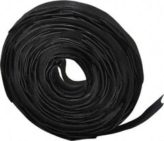 VELCRO Brand - 112 Piece 1" Wide x 8" Piece Length, Self Fastening Tie/Strap Hook & Loop Strap - Perforated/Pieces Roll, Black, Printable Surface - Exact Tool & Supply