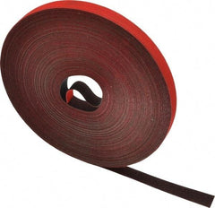 VELCRO Brand - 1/2" Wide x 25 Yd Long Self Fastening Tie/Strap Hook & Loop Roll - Continuous Roll, Red, Printable Surface - Exact Tool & Supply