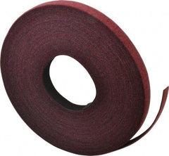 VELCRO Brand - 3/4" Wide x 25 Yd Long Self Fastening Tie/Strap Hook & Loop Roll - Continuous Roll, Cranberry, Fire Retardant, Printable Surface - Exact Tool & Supply