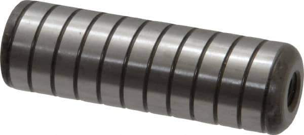 Holo-Krome - 5/8" Diam x 2" Pin Length 4000 Alloy Steel Pull Out Dowel Pin - Black Luster Finish, C 47-58 & C 60 (Surface) Hardness, 1 Beveled & 1 Threaded End - Exact Tool & Supply
