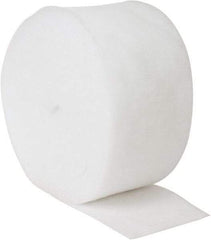 Made in USA - 135' Long x 16" Wide x 1/2" Thick Polyester Media Air Filter Media Roll - MERV 4, 78% Arrestance Efficiency, 500 FPM Max Air Flow, 0.08" wpg Init Resist, 1" wpg Final Resist, 30% Particle Capture Efficiency, Use with Continental - Exact Tool & Supply