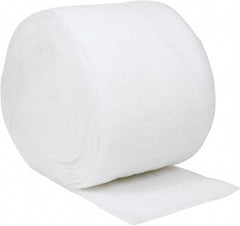 Made in USA - 135' Long x 25" Wide x 1/2" Thick Polyester Media Air Filter Media Roll - MERV 4, 78% Arrestance Efficiency, 500 FPM Max Air Flow, 0.08" wpg Init Resist, 1" wpg Final Resist, 30% Particle Capture Efficiency, Use with Continental - Exact Tool & Supply