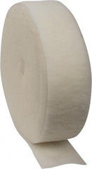 Made in USA - 90' Long x 10" Wide x 1" Thick Polyester Media Air Filter Media Roll - MERV 5, 85% Arrestance Efficiency, 500 FPM Max Air Flow, 0.14" wpg Init Resist, 1" wpg Final Resist, 30% Particle Capture Efficiency, Use with Any Unit - Exact Tool & Supply
