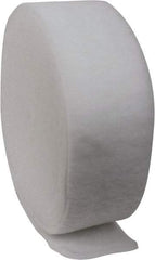 Made in USA - 90' Long x 12" Wide x 1" Thick Polyester Media Air Filter Media Roll - MERV 5, 85% Arrestance Efficiency, 500 FPM Max Air Flow, 0.14" wpg Init Resist, 1" wpg Final Resist, 30% Particle Capture Efficiency, Use with Any Unit - Exact Tool & Supply