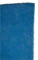 Made in USA - 15' Long x 16" Wide x 1/2" Thick Polyester Media Air Filter Media Roll - MERV 4, 80% Arrestance Efficiency, 500 FPM Max Air Flow, 0.1" wpg Init Resist, 1" wpg Final Resist, 30% Particle Capture Efficiency, Use with Any Unit - Exact Tool & Supply