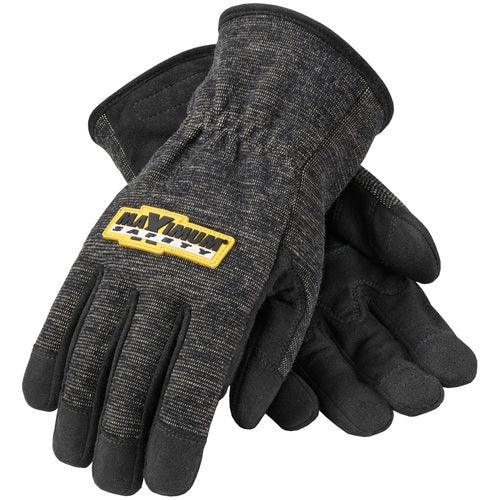 ‎73-1703/L Task Specific Gloves - FR Treated Synthetic Leather Glove - Kevlar Lined - Reinforced Palm - Exact Tool & Supply