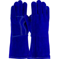 ‎73-7018 Welders / Foundry Gloves - Welding Glove - Shoulder Grade - Cotton Foam - Bl. - Sewn w/Kevlar - Exact Tool & Supply