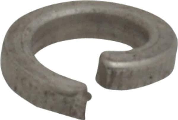 Value Collection - M4, 4.1mm ID, 1.2mm Thick High Collar Split Lock Washer - 18-8 Austenitic Grade A2 Stainless Steel, Uncoated, 4.1mm Min ID, 4.4mm Max ID, 7mm Max OD - Exact Tool & Supply