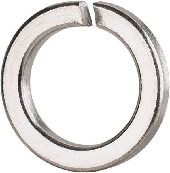 Value Collection - M20, 20.2mm ID, 4.5mm Thick High Collar Split Lock Washer - 18-8 Austenitic Grade A2 Stainless Steel, Uncoated, 20.2mm Min ID, 21.2mm Max ID, 30.6mm Max OD - Exact Tool & Supply