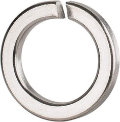 Value Collection - M20, 20.2mm ID, 4.5mm Thick High Collar Split Lock Washer - 18-8 Austenitic Grade A2 Stainless Steel, Uncoated, 20.2mm Min ID, 21.2mm Max ID, 30.6mm Max OD - Exact Tool & Supply