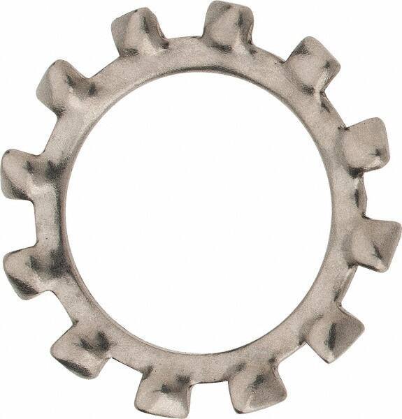 Value Collection - M16 Screw, 17mm ID, Stainless Steel External Tooth Lock Washer - 26mm OD, Uncoated, Grade 18-8 & Austenitic A2 - Exact Tool & Supply