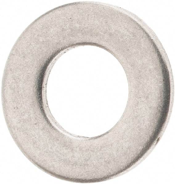 Value Collection - M4 Screw, Grade 316 Stainless Steel Standard Flat Washer - 4.3mm ID x 9mm OD, Plain Finish - Exact Tool & Supply
