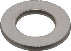 Value Collection - M10 Screw, Grade 316 Stainless Steel Standard Flat Washer - 10.5mm ID x 20mm OD, Plain Finish - Exact Tool & Supply