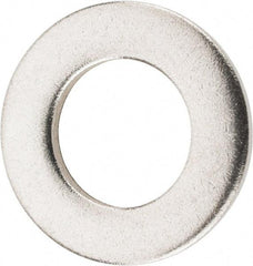 Value Collection - M12 Screw, Grade 316 Stainless Steel Standard Flat Washer - 13mm ID x 24mm OD, Plain Finish - Exact Tool & Supply