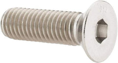 Value Collection - 1/2-13 UNC Hex Socket Drive, 82° Flat Screw - Grade 316 Stainless Steel, 1-3/4" OAL - Exact Tool & Supply