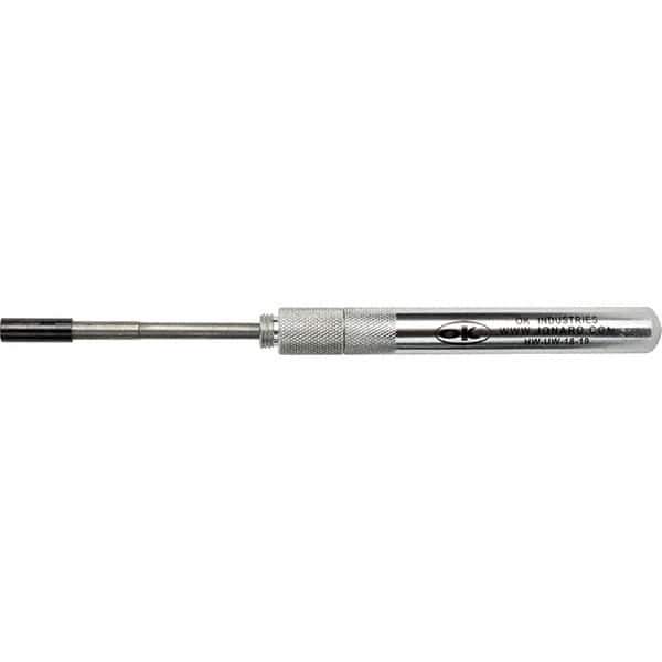 OK Industries - 19, 18 AWG, Aluminum, Hand Turning Wire Wrapping and Unwrapping Tool - Noninsulated, 1 Inch Deep - Exact Tool & Supply